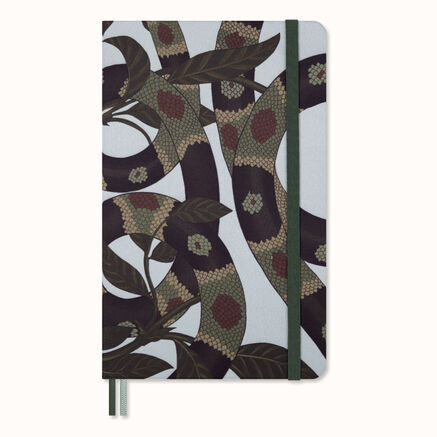 SNAKE LEAVES-LARGE RULED NOTEBOOK NO BOX