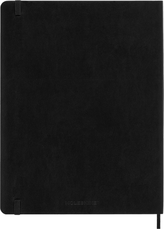 12M WKLY NTBK XL BLK SOFT