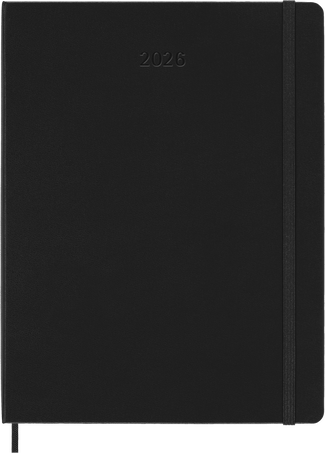 12M PRO WKLY VERT XL BLK HARD