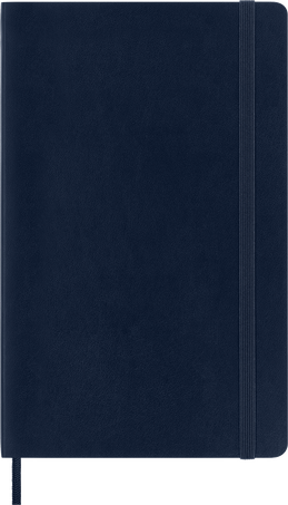 Cuaderno Classic Tapa blanda, Azul Zafiro - Front view