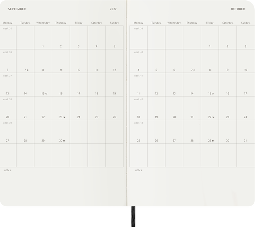 18M DAILY LG BLK SOFT