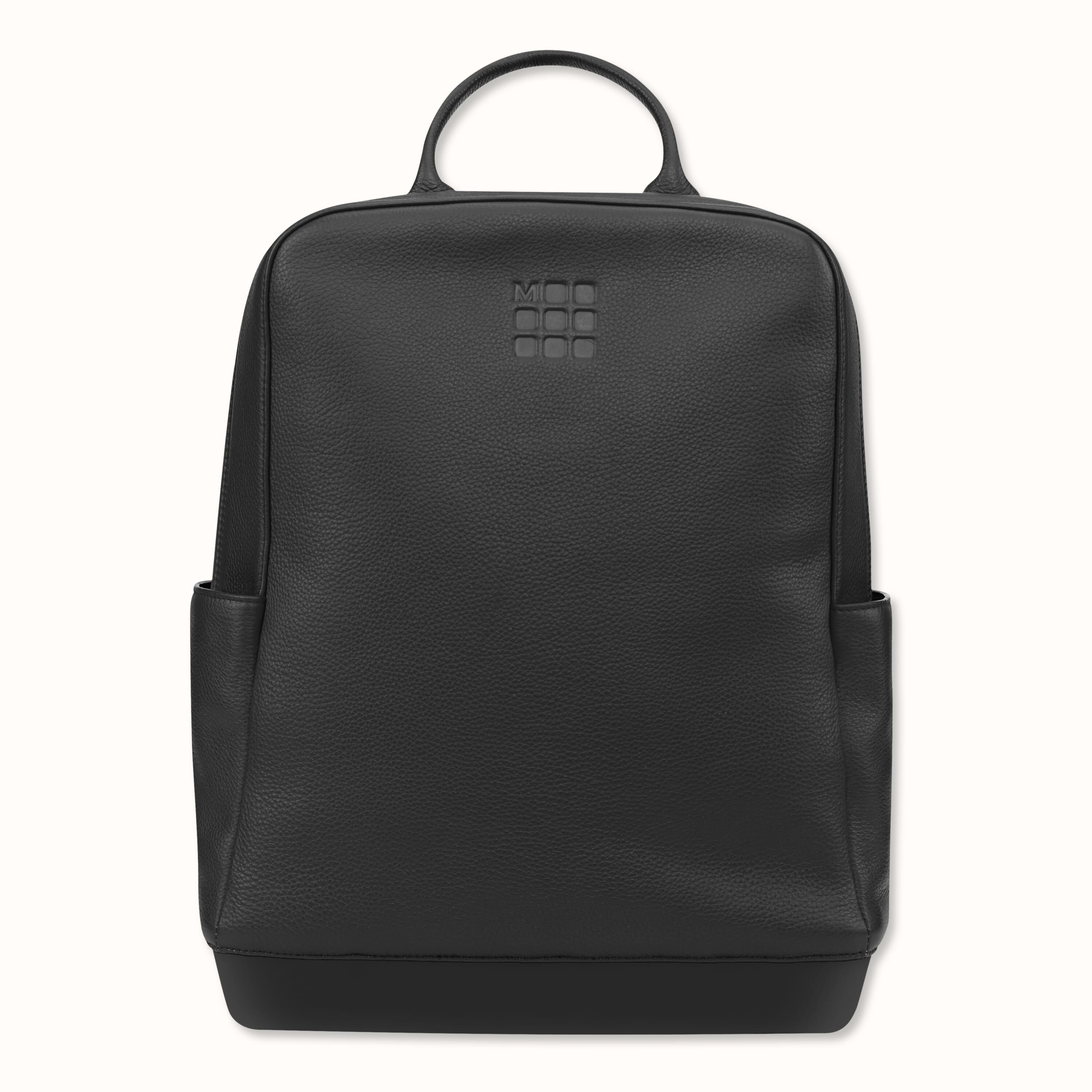 business leather backpack