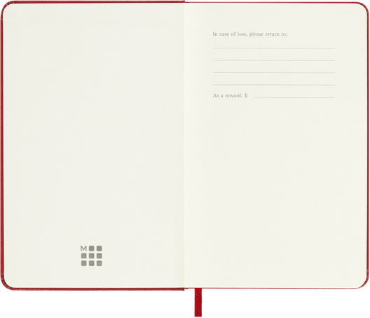 12M WKLY NTBK PK S.RED HARD