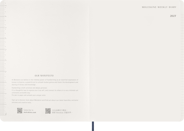 ESSENTIAL PLANNER WKLY VER XXL S. BLUE