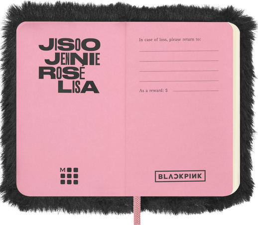 NTBK FUR XS PLAIN BLACK BOX BLACKPINK