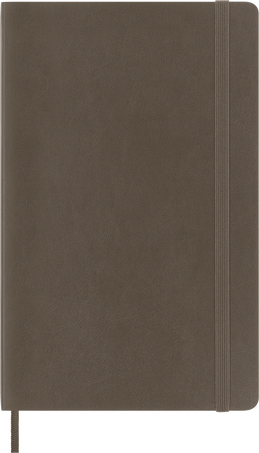 Carnet Classic Couverture souple, Marron Châtaigne - Front view