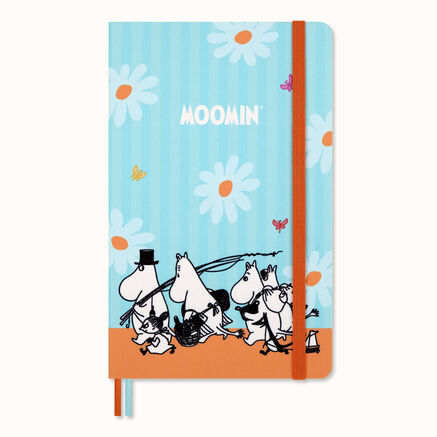 NTBK LARGE HARD RUL MOOMIN LIGHT BLUE
