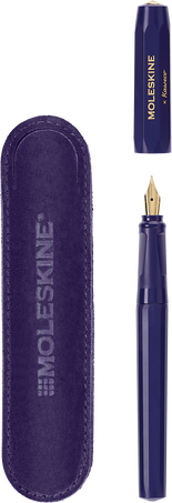 Penna stilografica con astuccio MSK X KAWECO STAN GIFT SET FOUNT PURPLE
