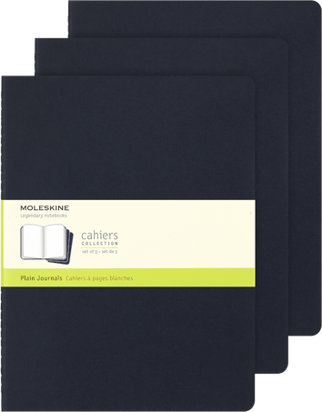 CAHIER JNLS XL PLA INDIGO.BLU