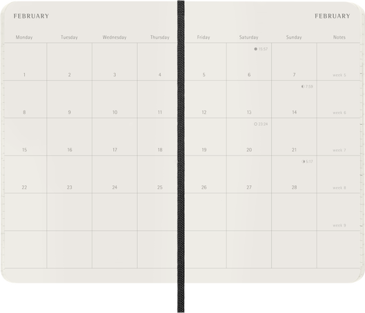 12M MONTHLY PK BLK SOFT