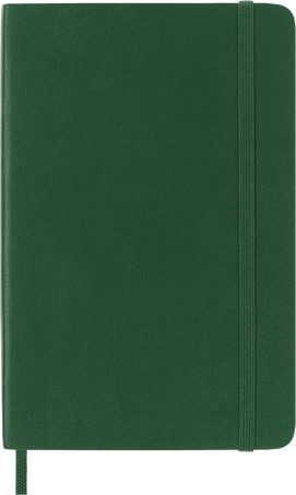 Classic Notebook Soft Cover, Myrtle Green - Front view