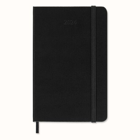 Moleskine 2024 Diary - Daily Planner (Pocket) - The Deckle Edge