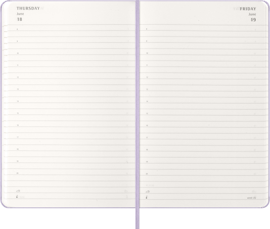 12M DAILY LG PASTEL LILAC HARD