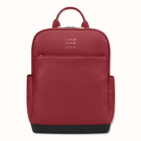 PRO Backpack Classic Leather Collection Red | Moleskine Singapore