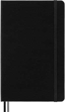 Classic Notizbuch erweitert NOTEBOOK EXPANDED LG PLA BLK HARD