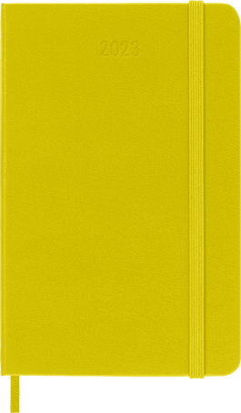 Classic Planner 2023 Weekly 12-Month, Yellow - Front view