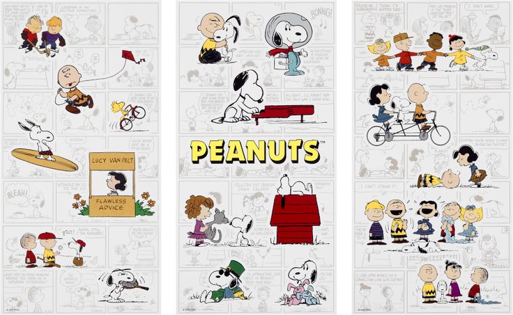 PEANUTS STICKERS SET