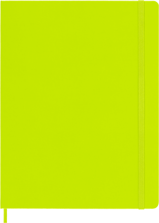 Cuaderno Classic NOTEBOOK XL RUL HARD LEMON GREEN