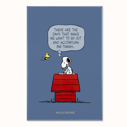 NOTEBOOK SNOOPY RULED L HARD WITH BOX
