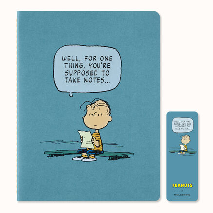 LE PEANUTS LINUS SINGLE CAHIER XL