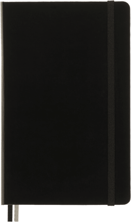 Logbook Art Collection, BLACK - Front view