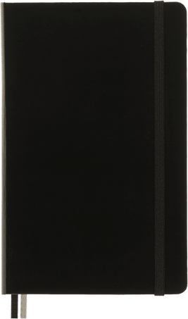 Logbook Art Collection, BLACK - Front view