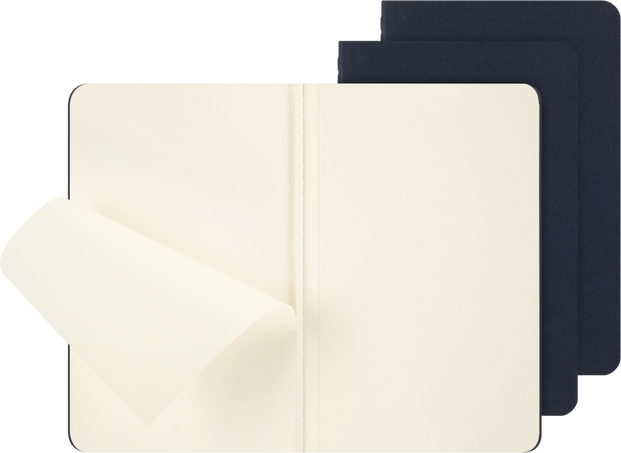 CAHIER JNLS PK PLA INDIGO.BLU