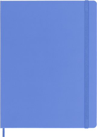 Classic Notizbuch NOTEBOOK XL RUL HARD HYDRANGEA BLUE