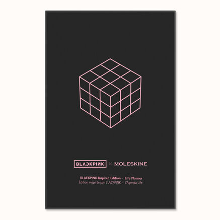 UNDATED LARGE PLANNER WITH BOX-BLACKPINK