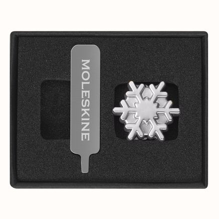 PINS SNOWFLAKE SILVER