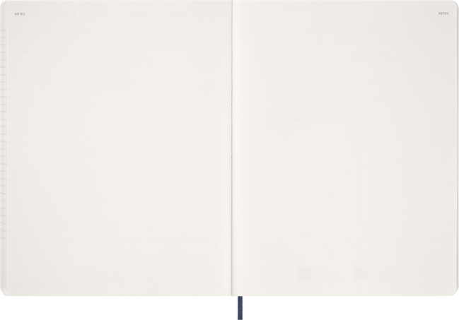ESSENTIAL PLANNER WKLY VER XXL S. BLUE