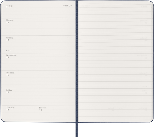 12M WKLY NTBK LG SAP. BLUE HARD