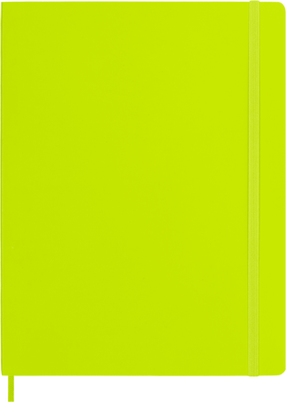 Carnet Classic Couverture souple, Vert Clair - Front view