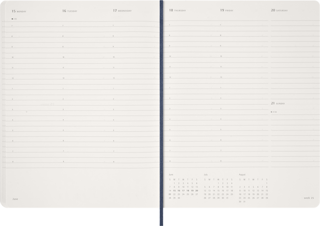ESSENTIAL PLANNER WKLY VER XXL S. BLUE