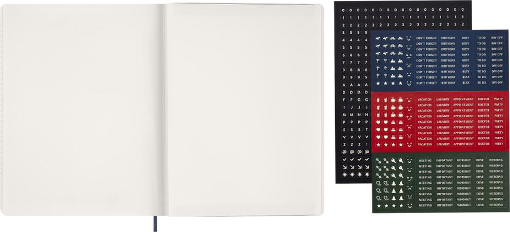 ESSENTIAL PLANNER WKLY VER XXL S. BLUE