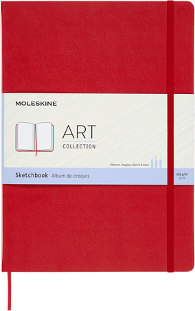 Sketchbook Art Collection Scarlet Red