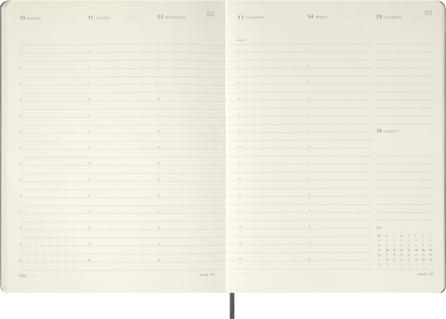 12M SMART PLANNER PRO WV BLK