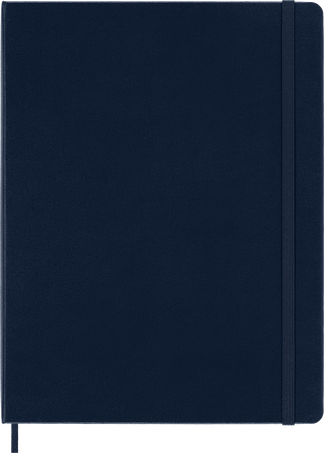 Записная книжка Classic Твердая обложка, Cиний Cапфир - Front view