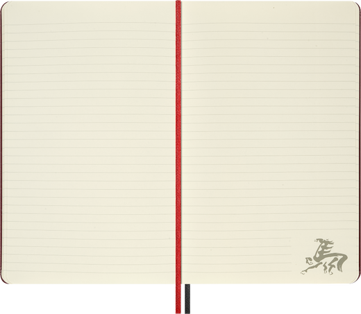 HORSE-LARGE RULED NOTEBOOK + BOX_WOODCUT