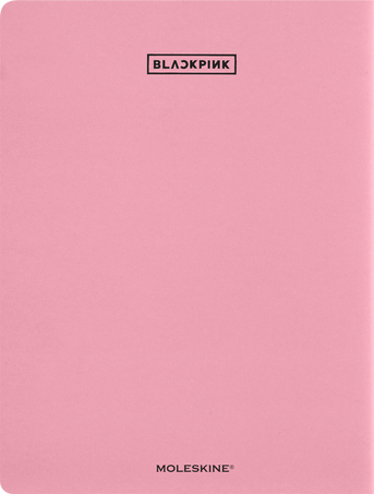 CAHIER JNLS XL PLAIN BLACKPINK