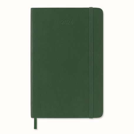 Classic Planner 2024 Pocket Weekly, soft cover, 12 months Myrtle Green ...