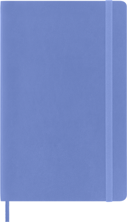 Classic Notizbuch Weicher Einband, Hortensienblau - Front view