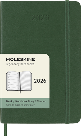 12M WKLY NTBK PK MYRTLE GREEN SOFT