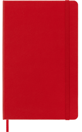 Classic Notizbuch NOTEBOOK LG DOT HARD S.RED