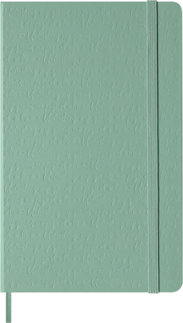 NOTEBOOK LG RULED HARD SAGE GREEN+TEXT
