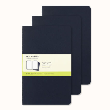 CAHIER JNLS LG PLA INDIGO.BLU