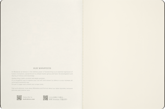 CAHIER JNLS XL PLAIN BLACKPINK