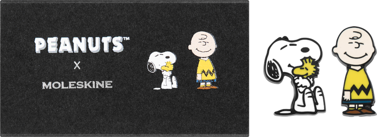 LE PEANUTS BUND PIN X2