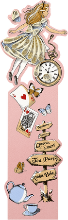 LE ALICE - ORIGAMO BOOKMARK