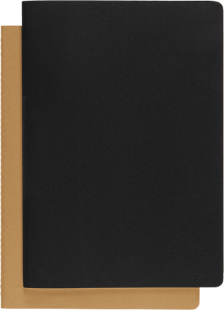 Moleskine Subject Cahier Journal, XL, Black/Kraft Brown (7.5 X 9.75)  (Other) 